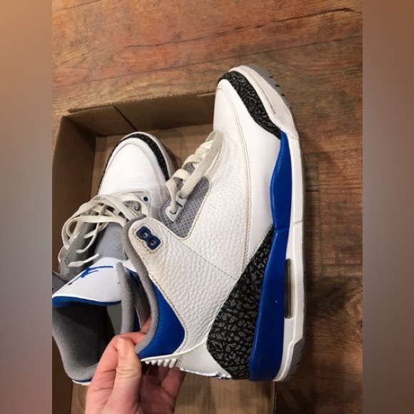 Air Jordan 3 Retro | Racer Blue | 11 - Picture 5 of 9